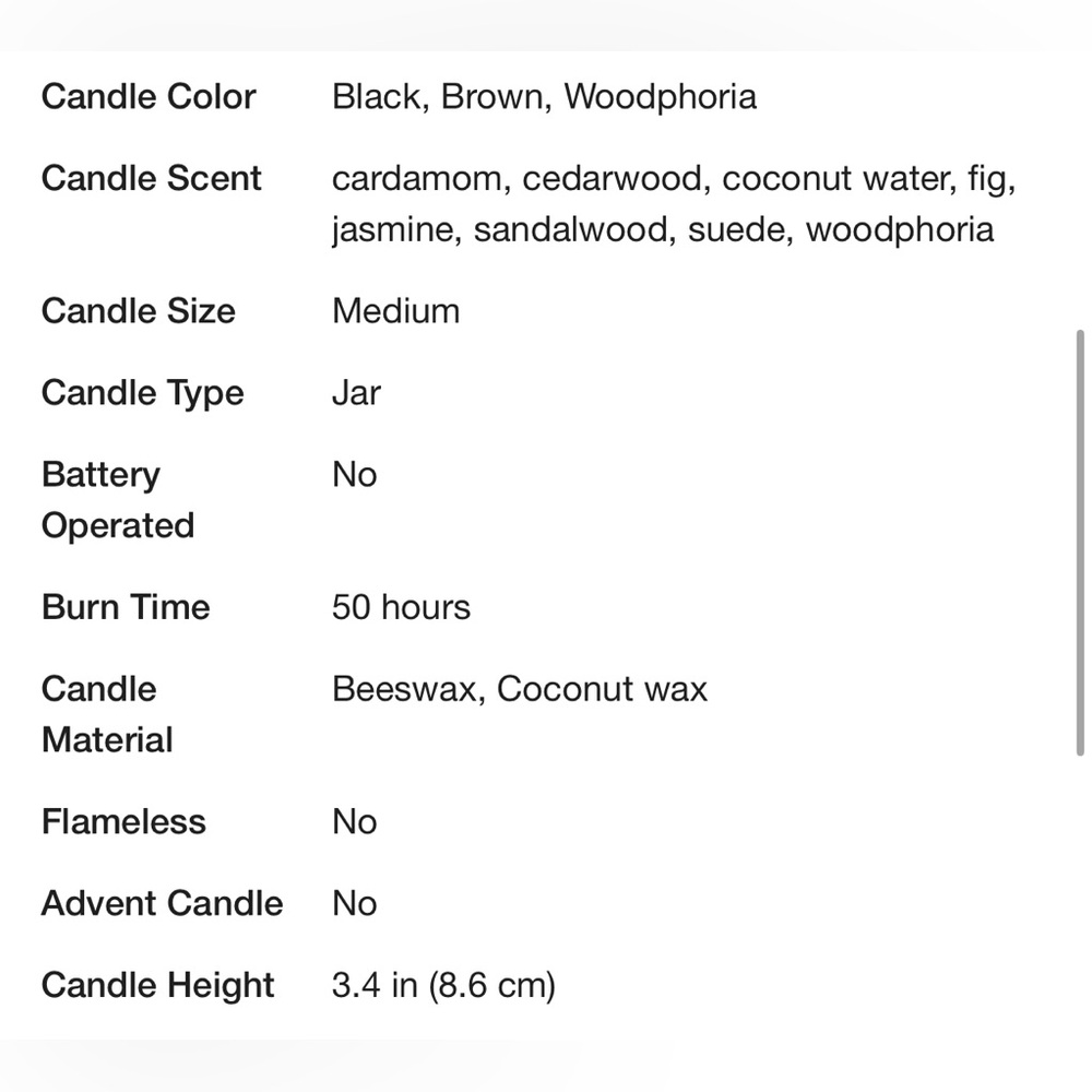 Boy Smells Woodphoria Black Candle - Picture 7 of 7